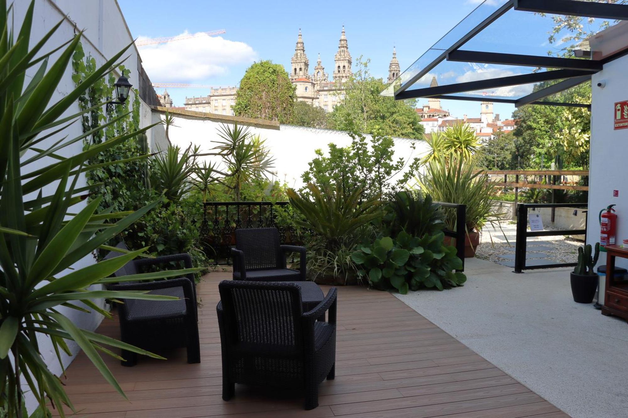 Hotel Pazos Alba Santiago de Compostella Buitenkant foto