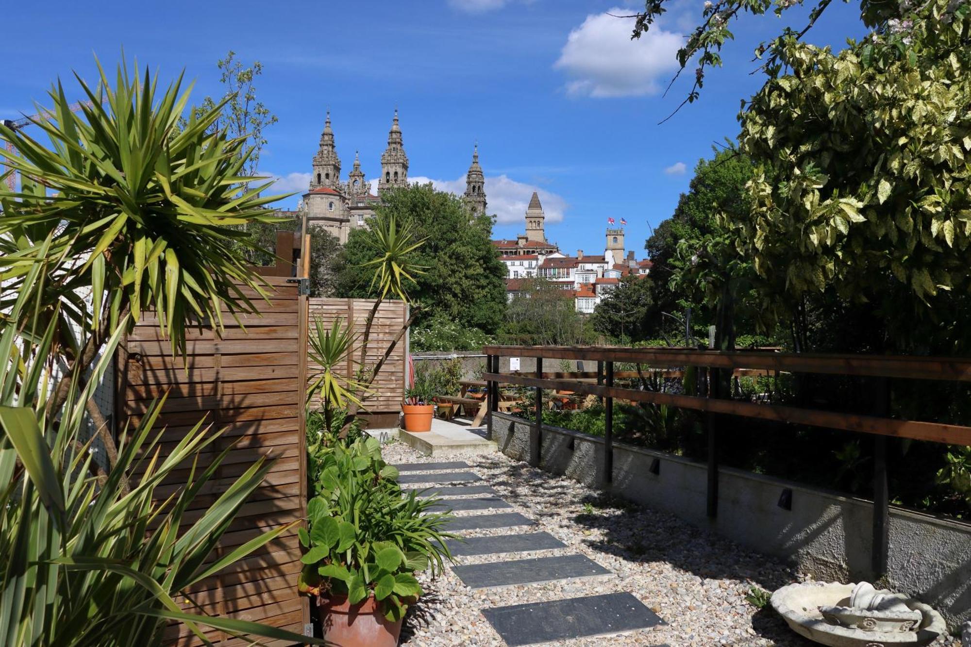 Hotel Pazos Alba Santiago de Compostella Buitenkant foto